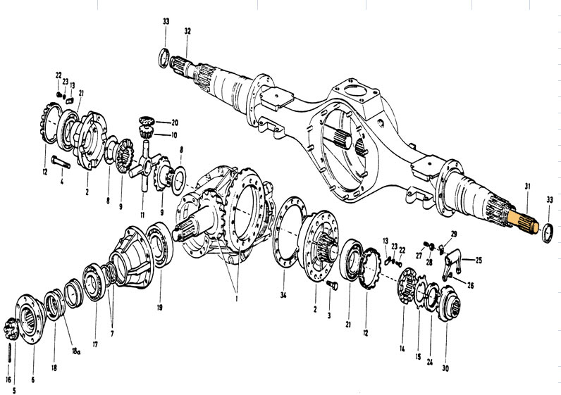 HOWO Axle Shaft Right